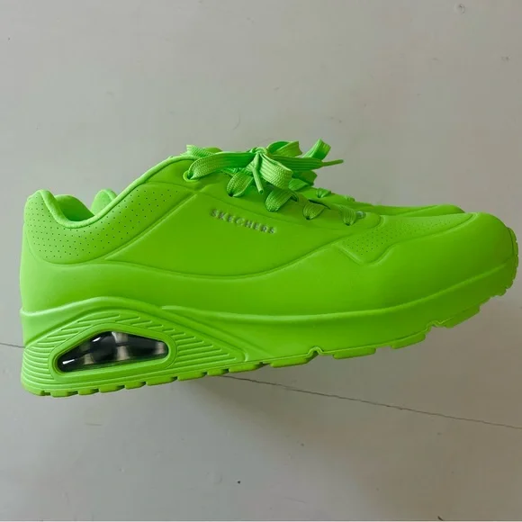 Skechers Shoes Skechers Street Uno Night Shades Neon Green